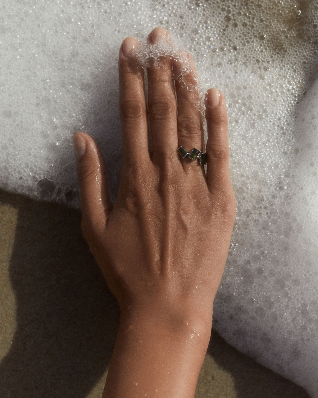 Bloom 4 18K eller 14K Guld, Hvidgulds eller Rosaguld Ring m. Turmaliner