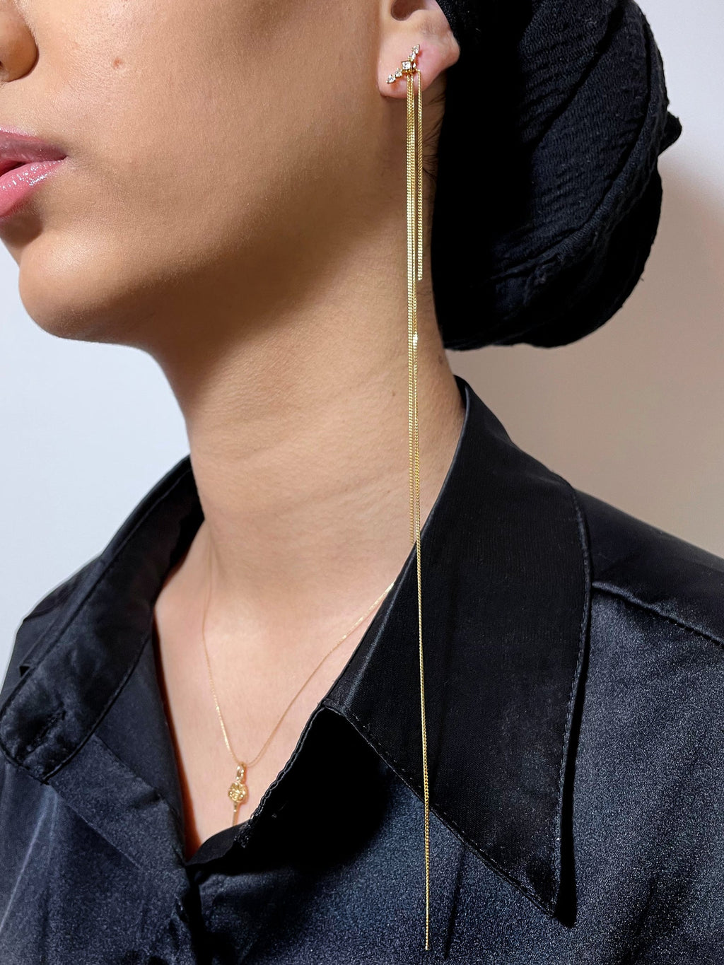 Lily Ad on 14K Gold Plated Pendant