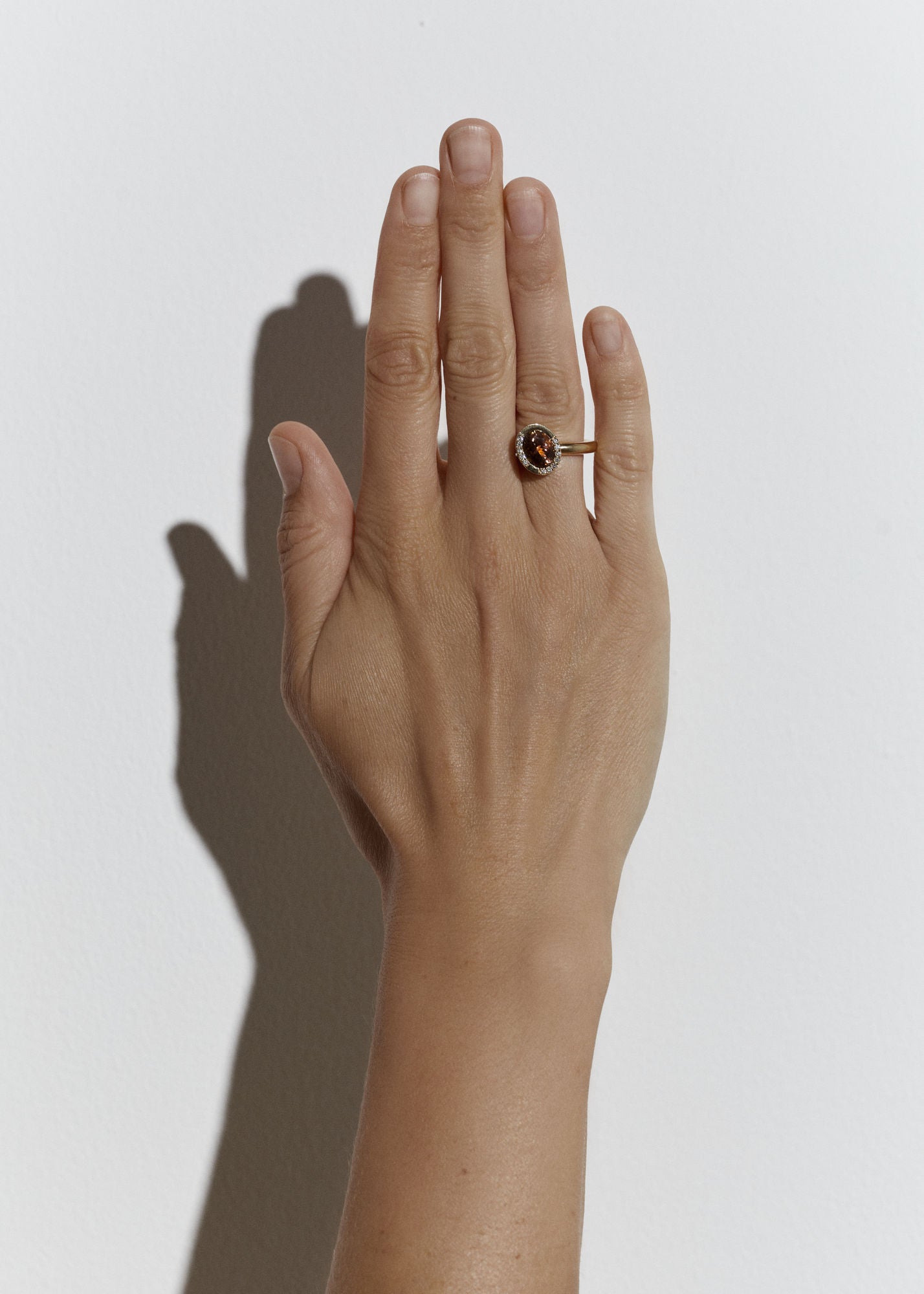 Bloom 2 18K Or 14K Gold, Whitegold or Rosegold Ring  w. Tourmaline & Diamonds