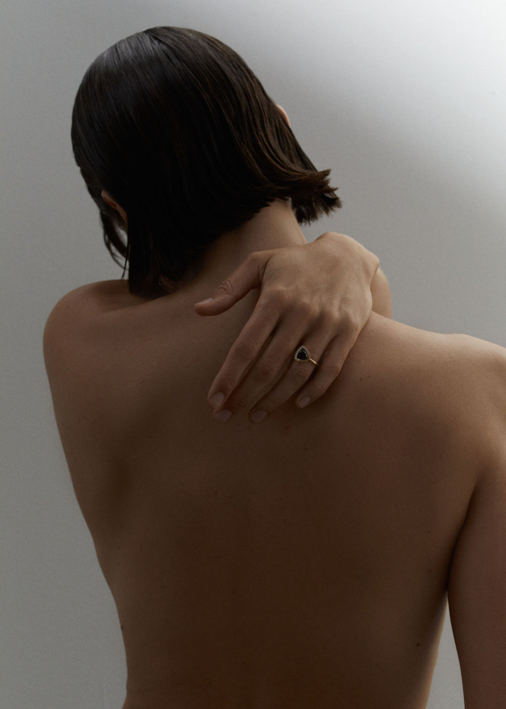 Bloom 3 18K Or 14K Gold, Whitegold or Rosegold Ring  w. Tourmaline & Diamonds