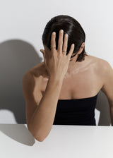 Bloom 8 18K eller 14K Guld, Hvidgulds eller Rosaguld Ring m. Diamanter