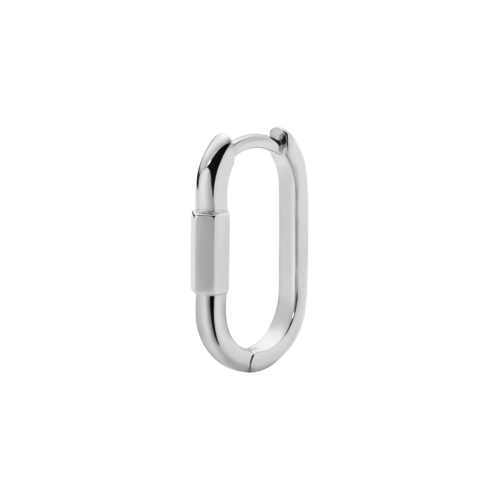 Kastellet Silver Earring w. Zirconia