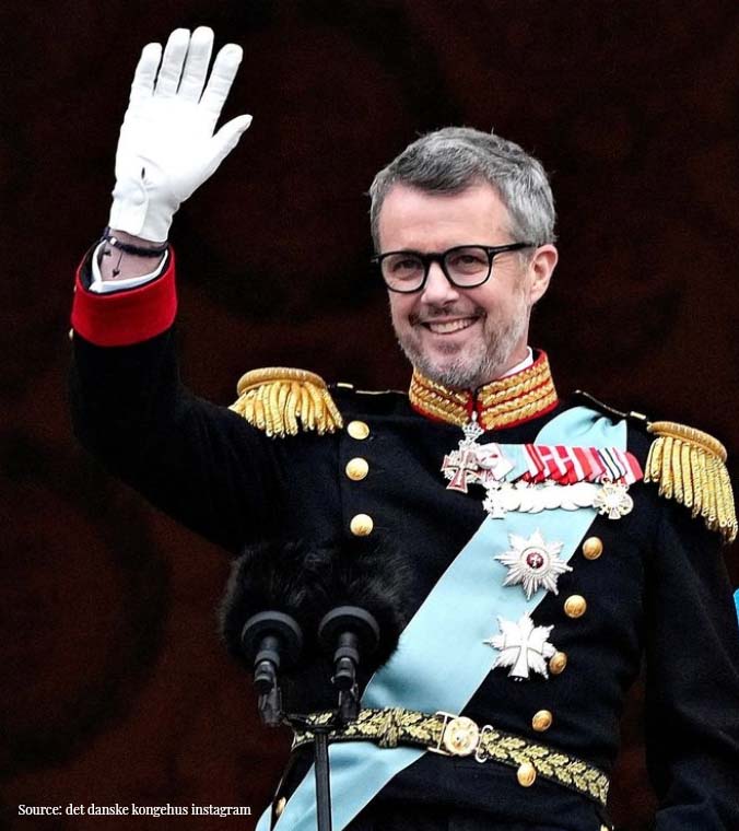 King Frederik wear Shamballa bracelet
