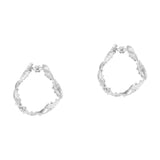 The Kleio Silver Earrings