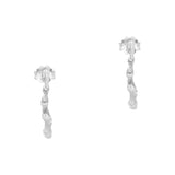 The Leda Silver Earrings