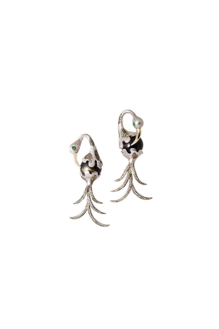 Les Péliquans 18K Gold Earrings