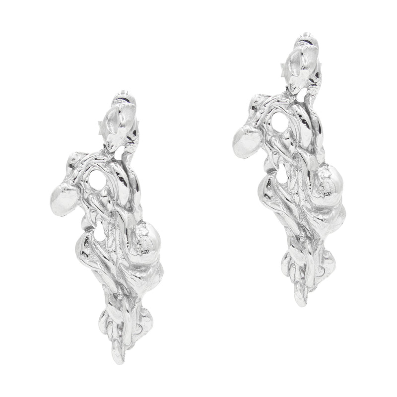 The Meliti Silver Earrings