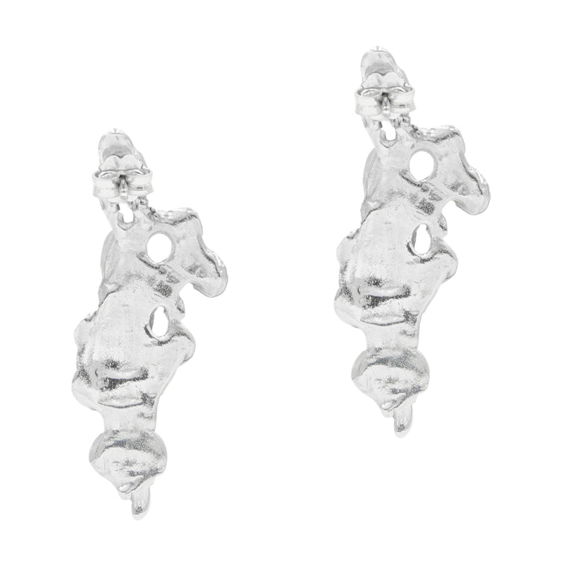 The Meliti Silver Earrings