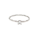 Miss Martha 14K Whitegold Ring w. Diamond
