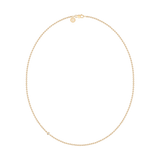 Fina Gold Plated Necklace w. Zirconia