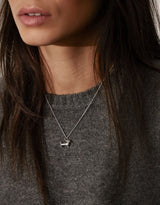Dachshund Silver Necklace