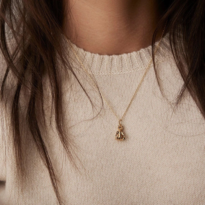Bear 18K Gold Plated Necklace