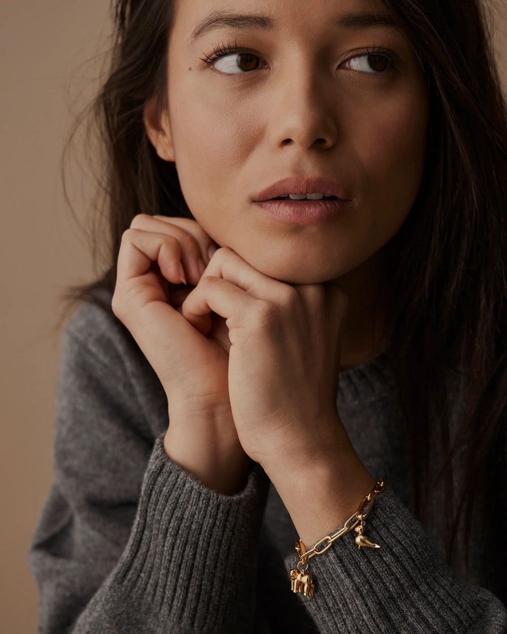 18K Gold Plated Chain Bracelet