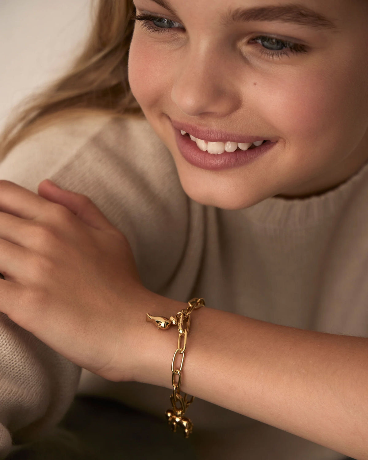18K Gold Plated Chain Bracelet