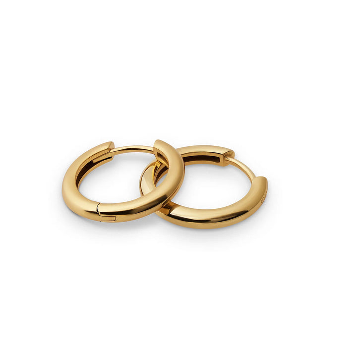18K Gold Plated Hoops
