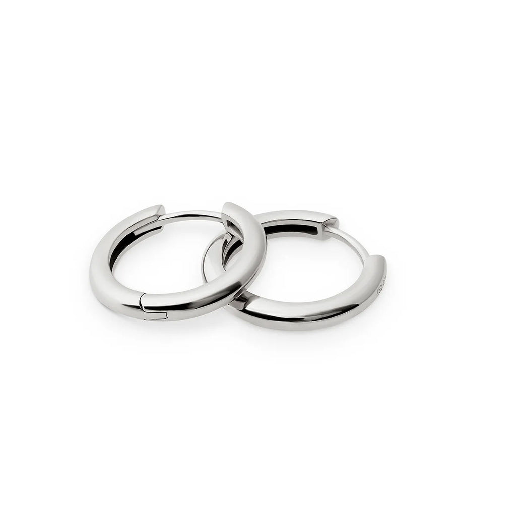 Silver Hoops