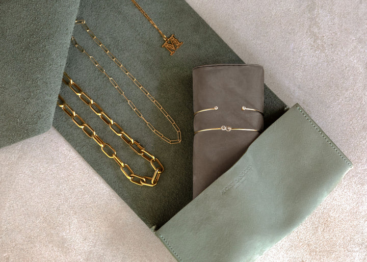 August Sandgren | Jewel-on-the-go Mist Green/Grey