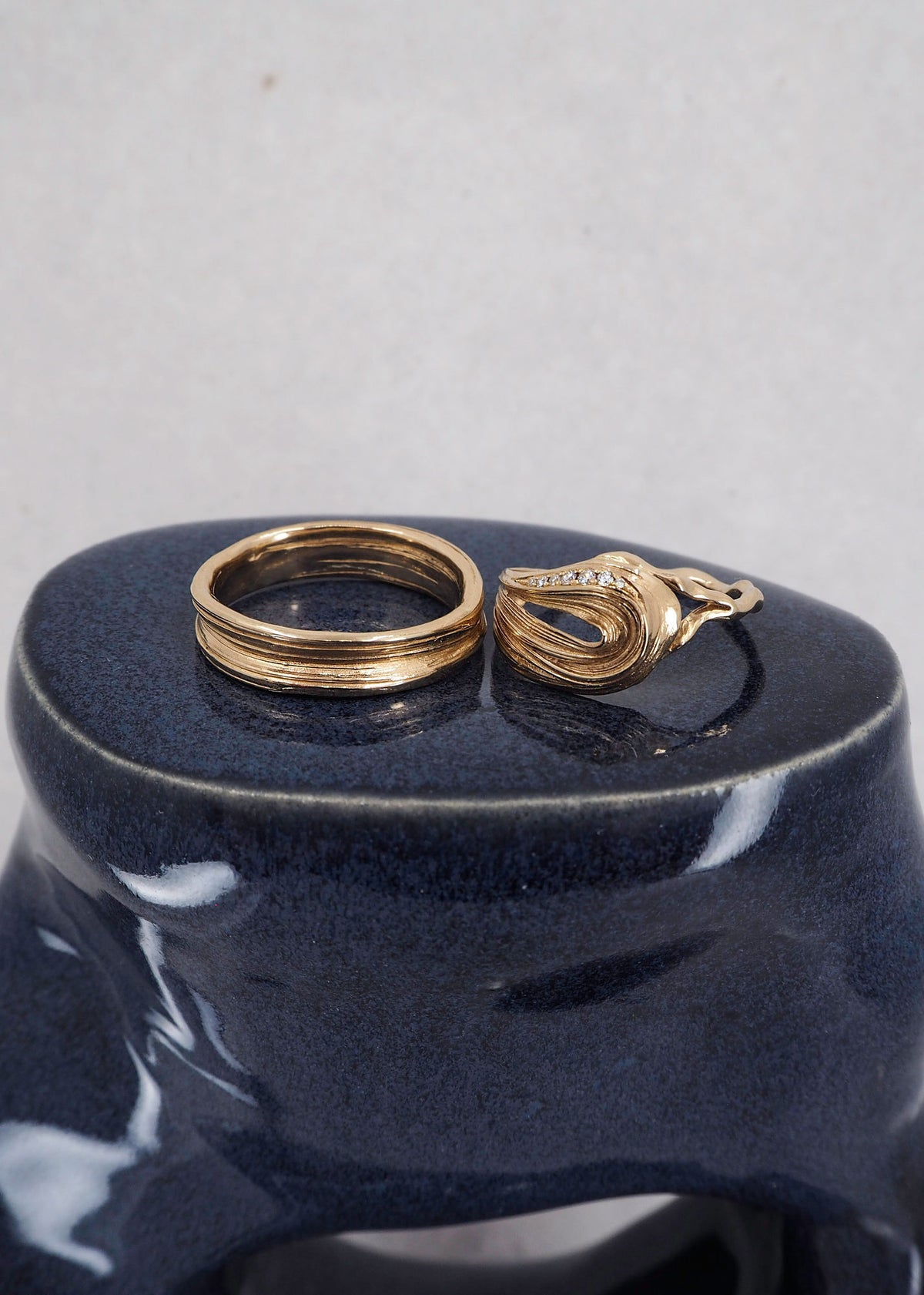 Wedding band lll 14K Gold Ring