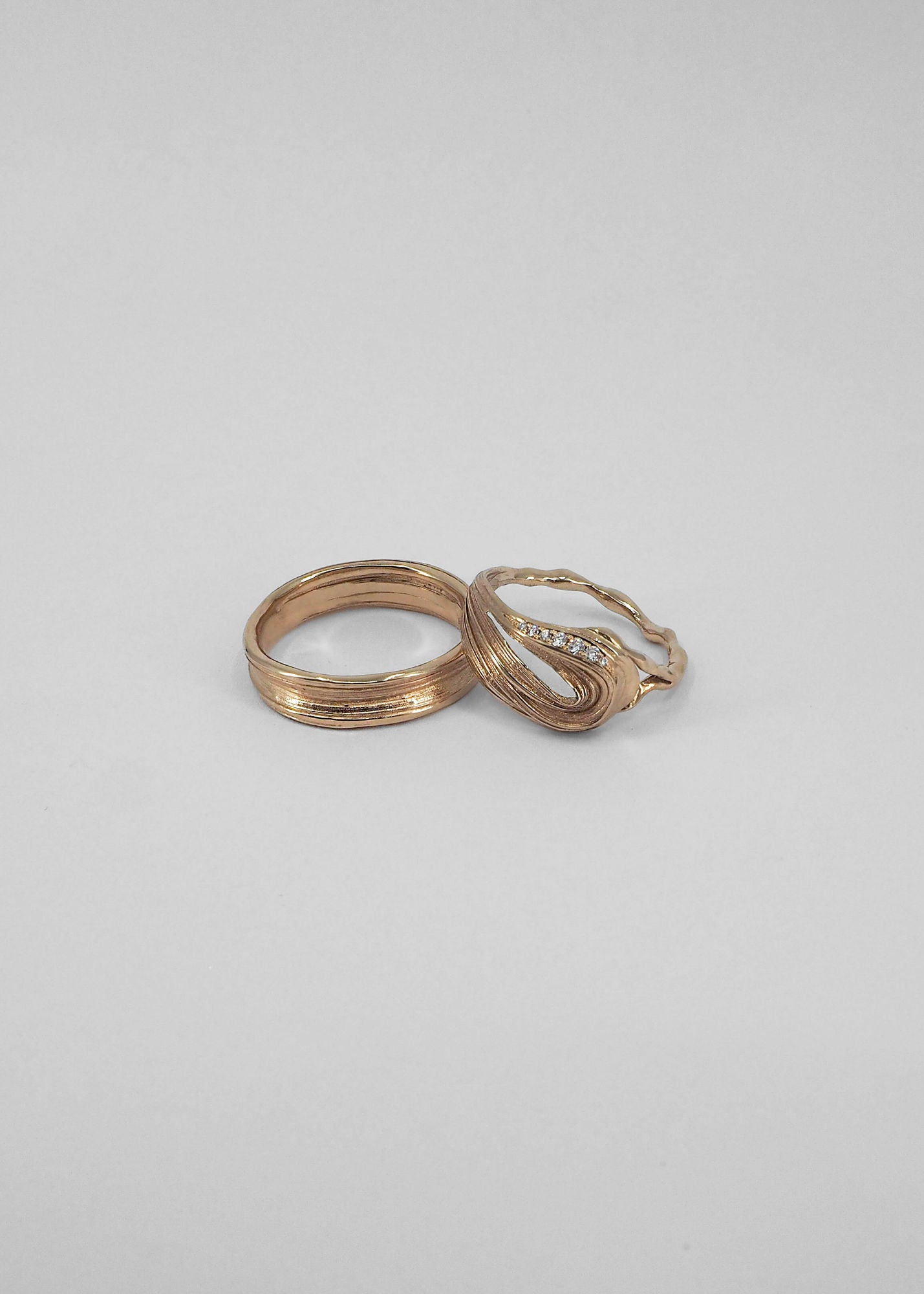 Ora Pavé-Goldring aus 14K