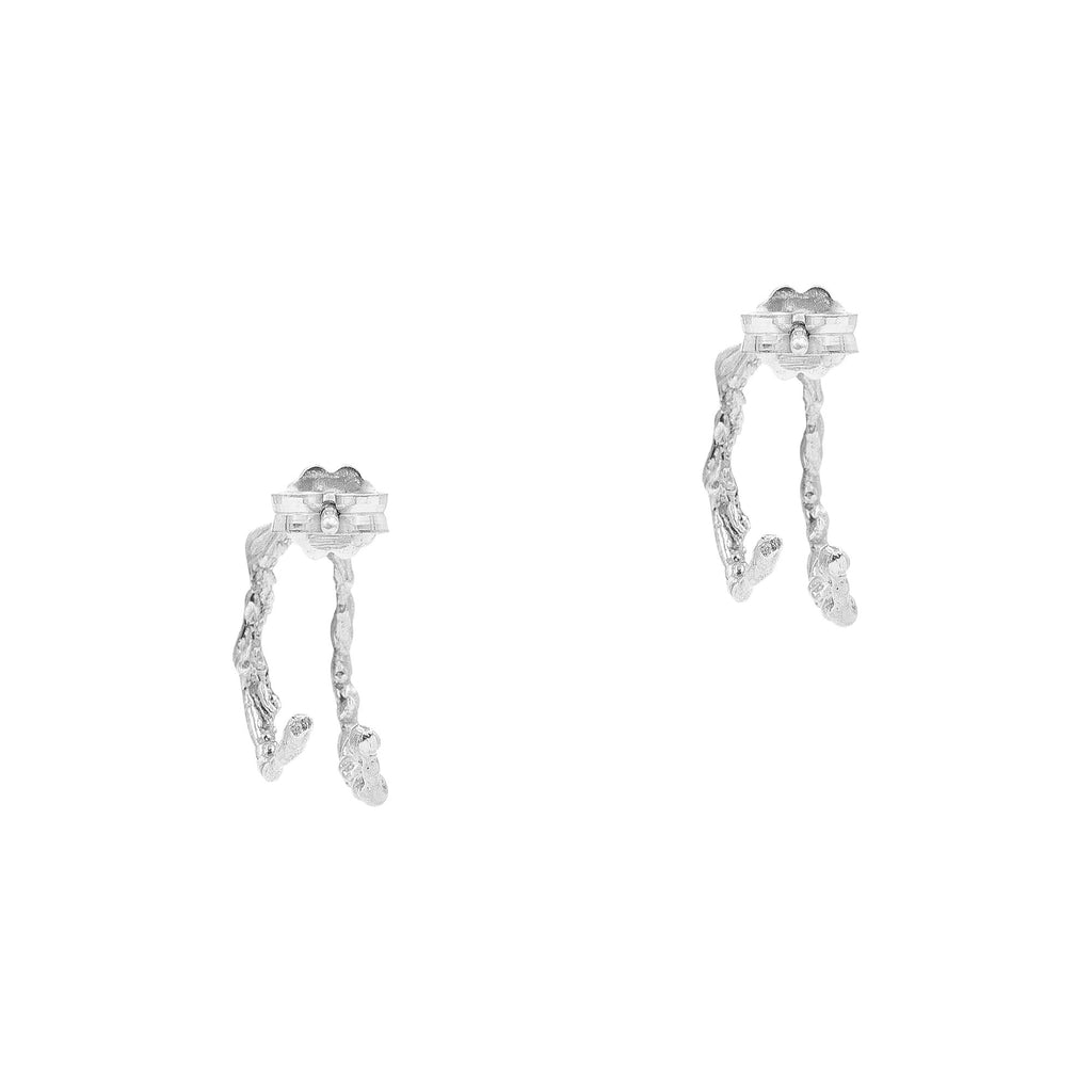 The Ourania Silver Earrings