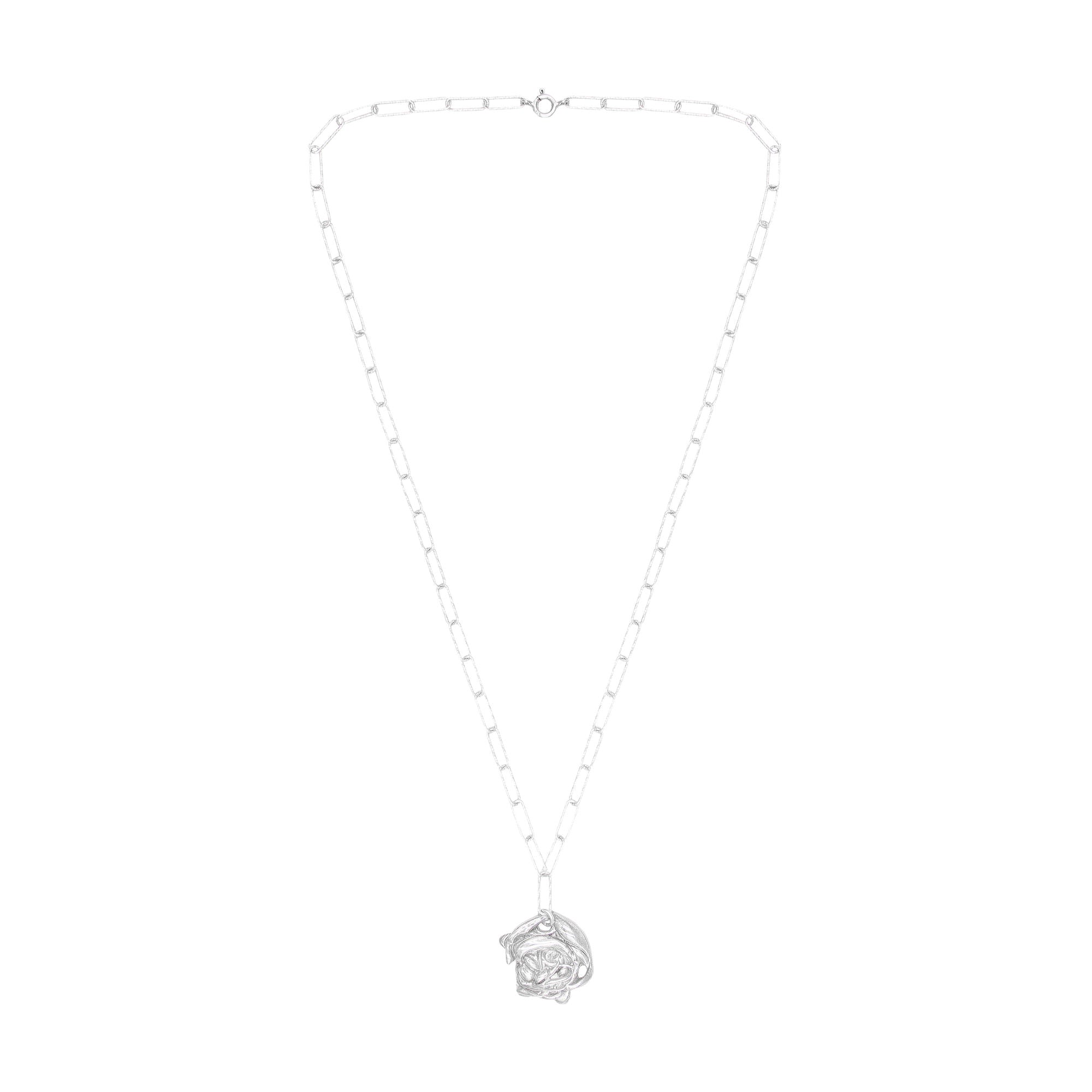 The Paionia Silver Necklace