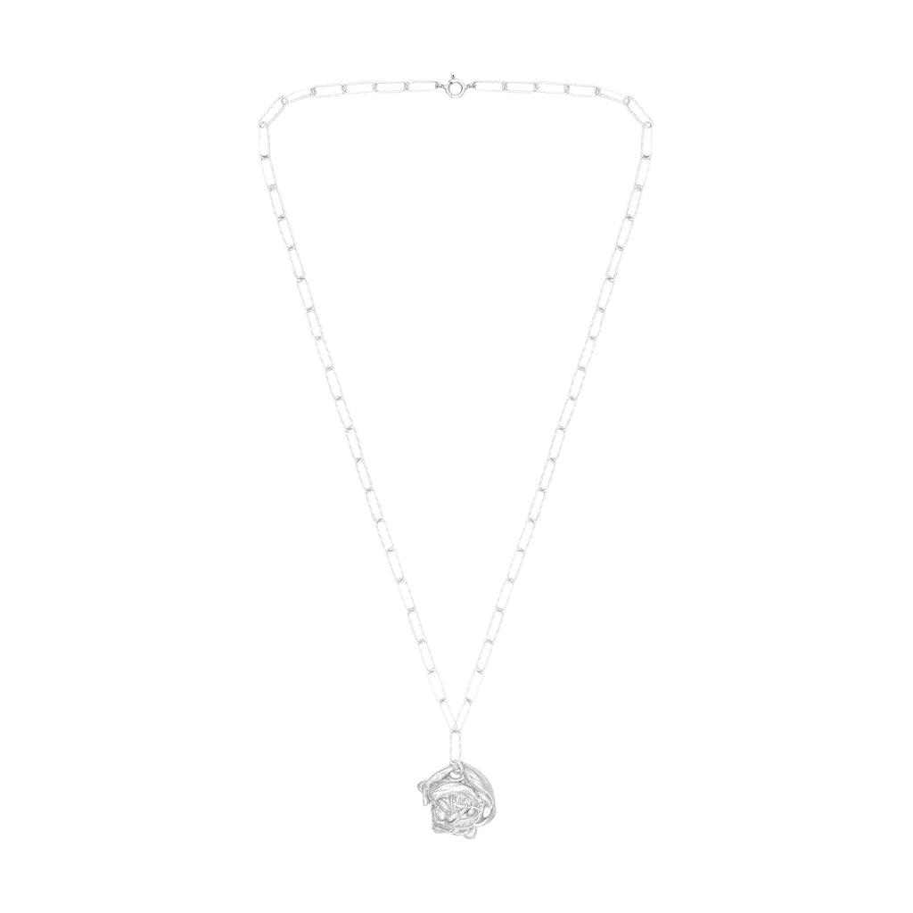 The Paionia Silver Necklace