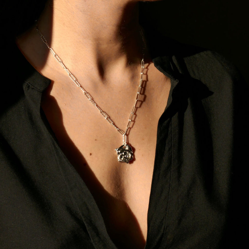 The Paionia Silver Necklace