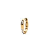 Palads Royal Gold Plated Earring w. Zirconia