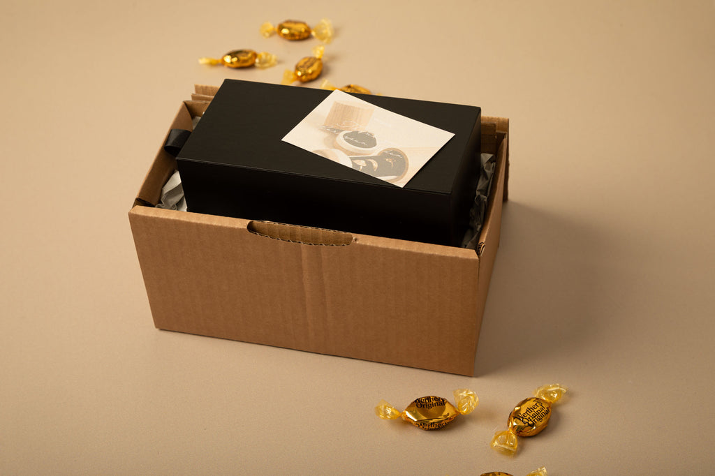 Walnut Goldlook Jewelry box