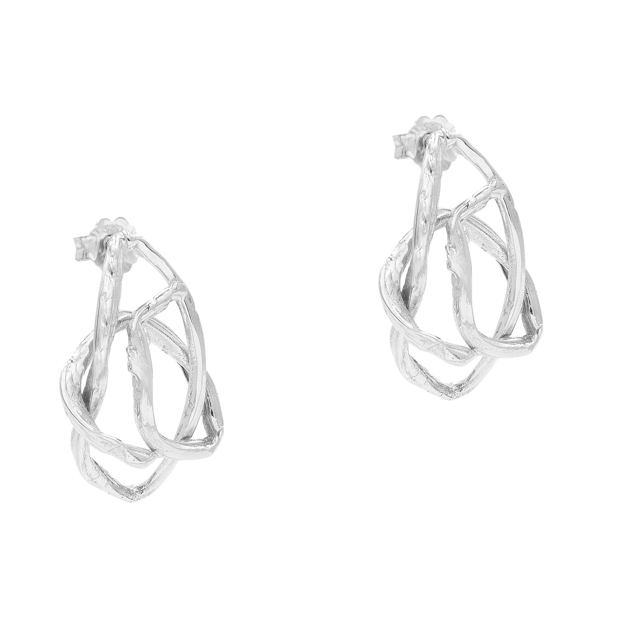 The Phoebe Silver Earrings