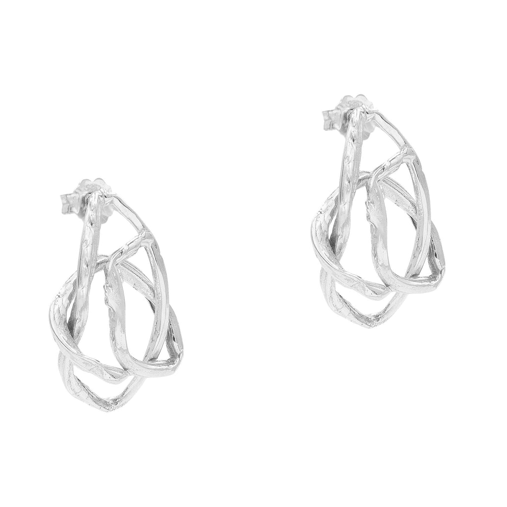 The Phoebe Silver Earrings