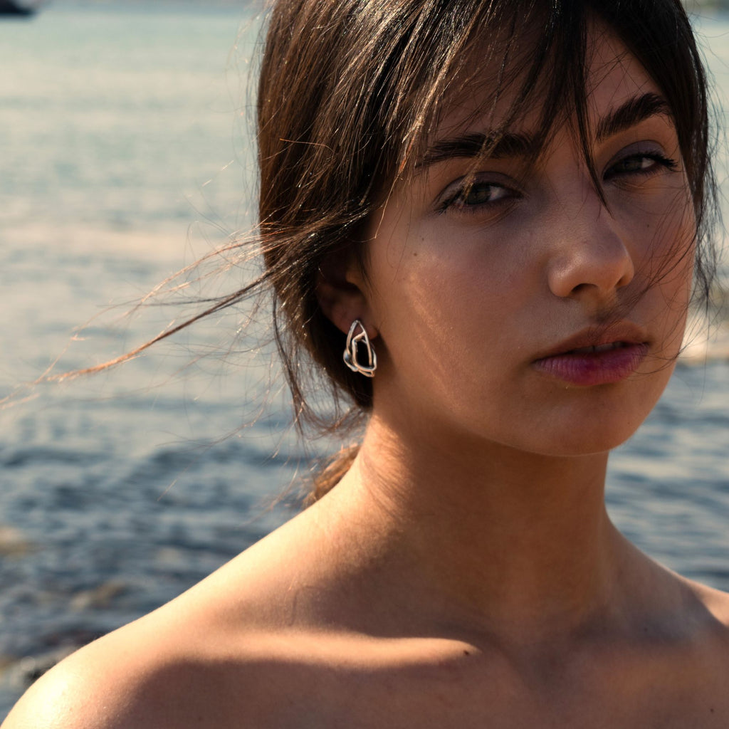 The Phoebe Silver Earrings