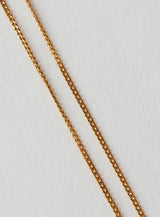 Plain 14K Gold Plated 45 cm Necklace