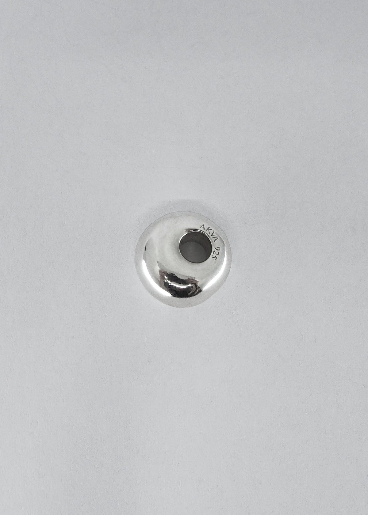Puka Drop Halskette aus Silber