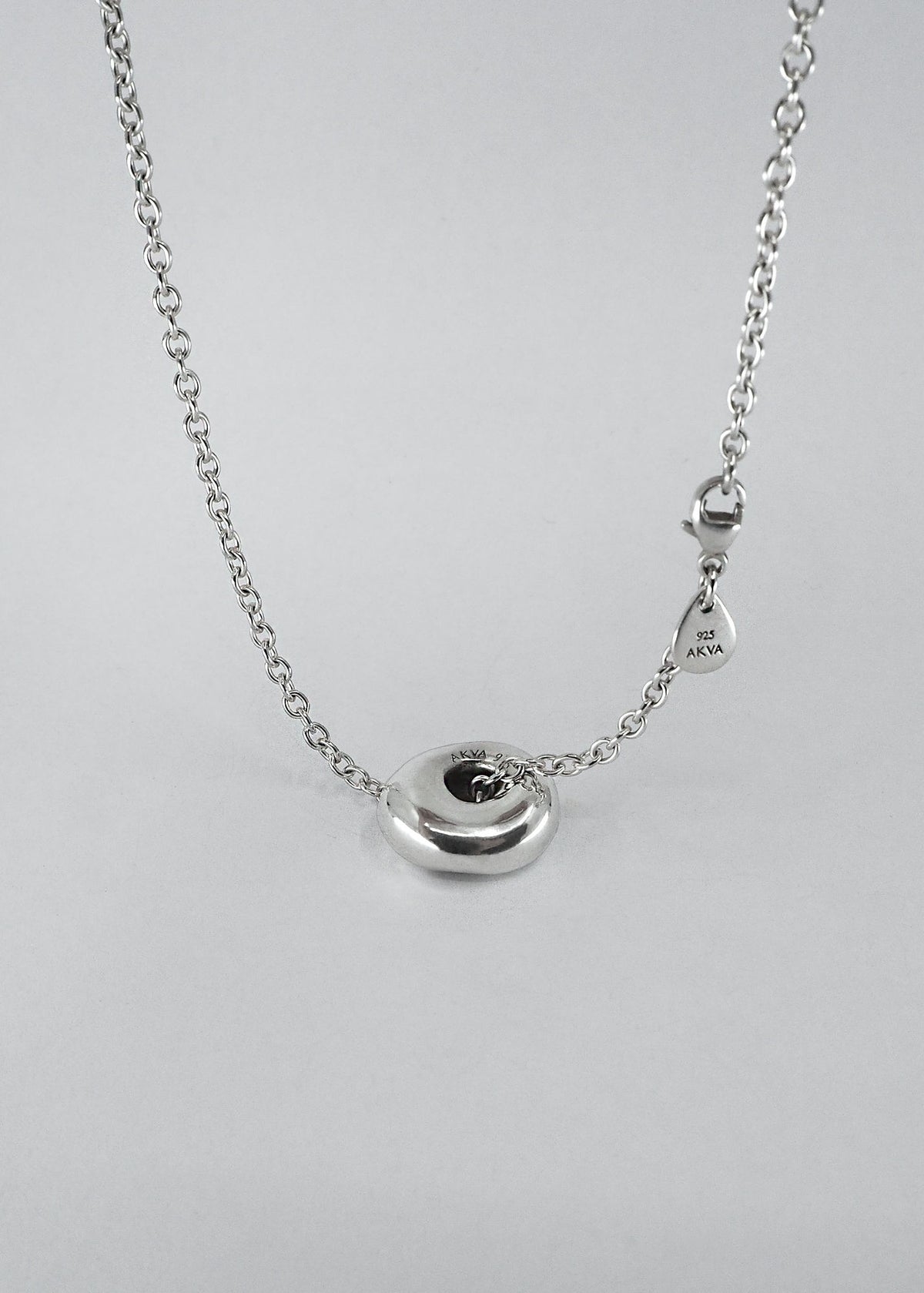 Puka Wave Halskette aus Silber