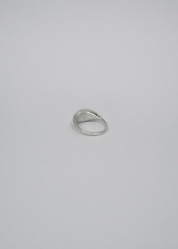 Puka Silver Ring