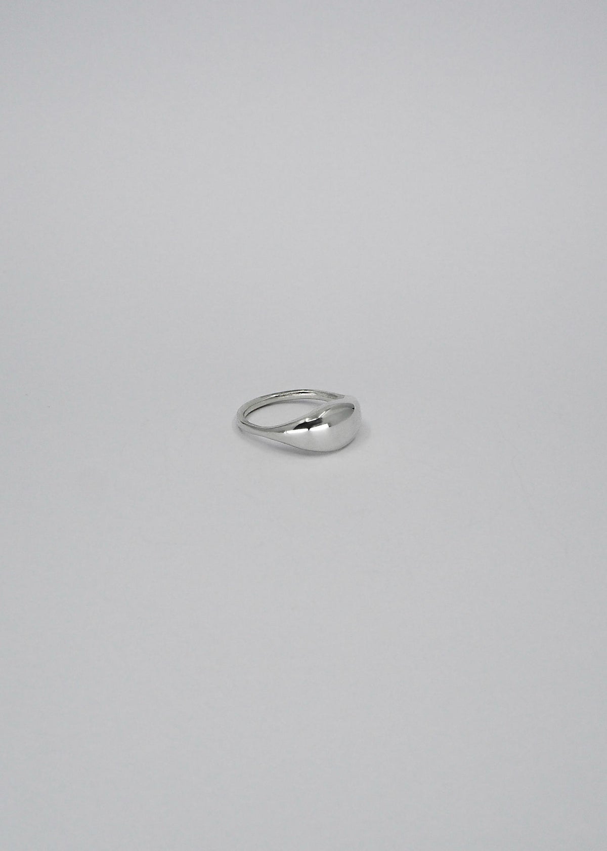Puka Silver Ring