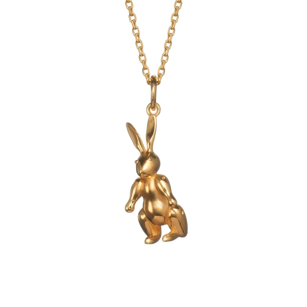 Rabbit gold pendant hotsell