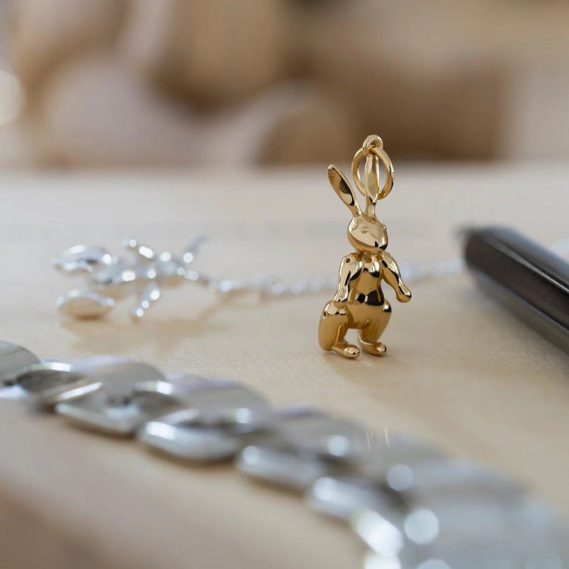 Rabbit Gold Plated Necklace