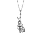 Rabbit Silver Necklace