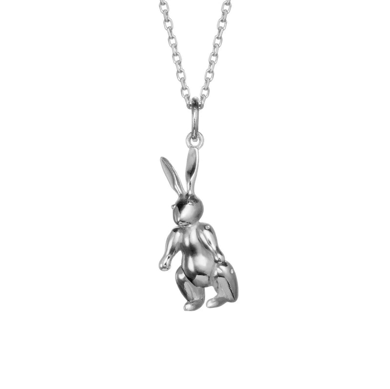 Rabbit Silver Necklace