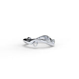 Bare Souls Sole Shank 14K Guld Ring m. 0,16 ct Diamanter