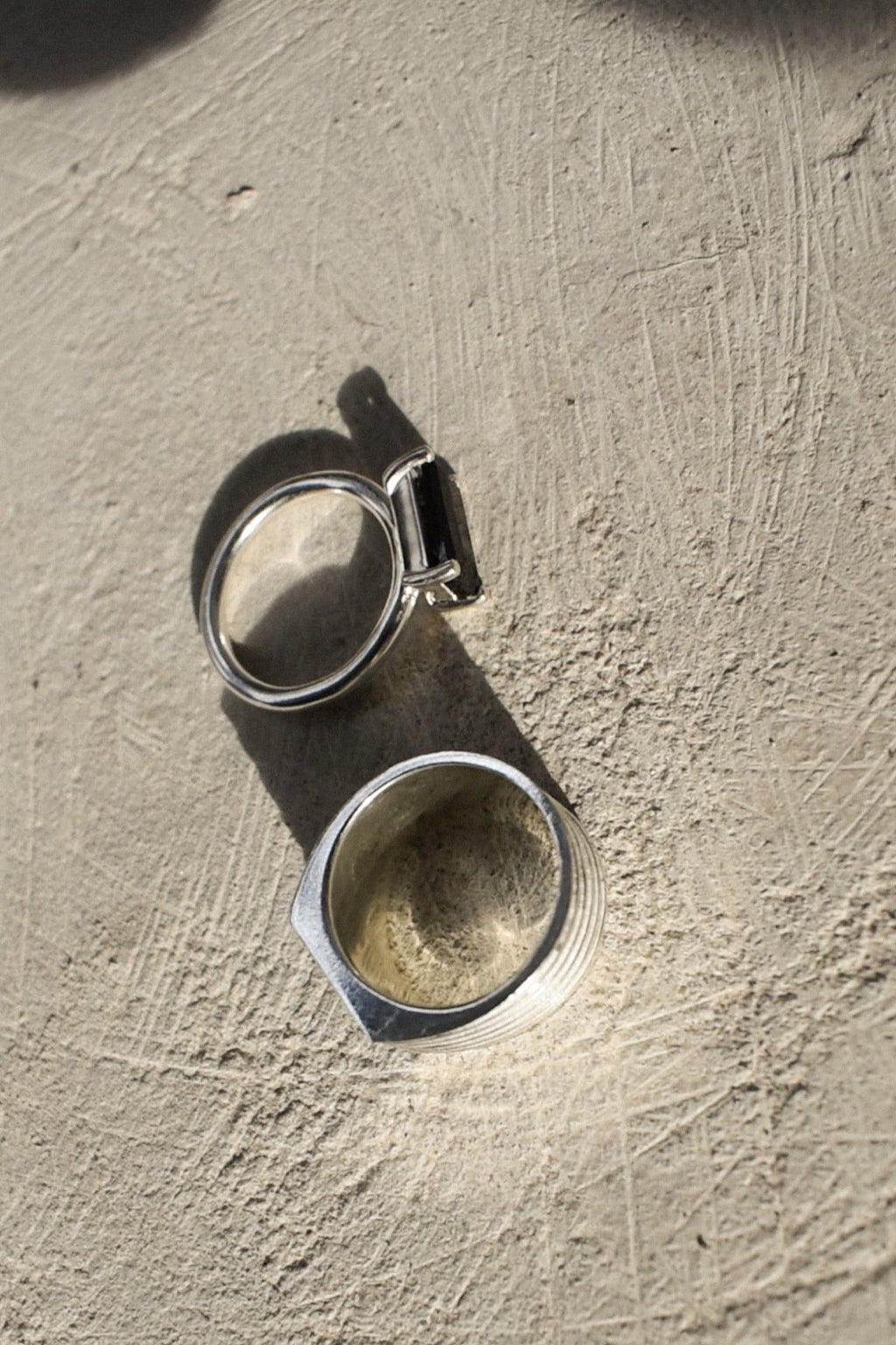 Summa 02 Silver Ring w. Onyx