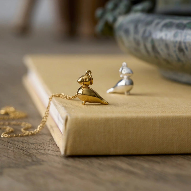Songbird 18K Goldplated Silver Necklace