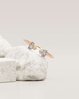 Blossom 14K Guld Ring m. Diamanter
