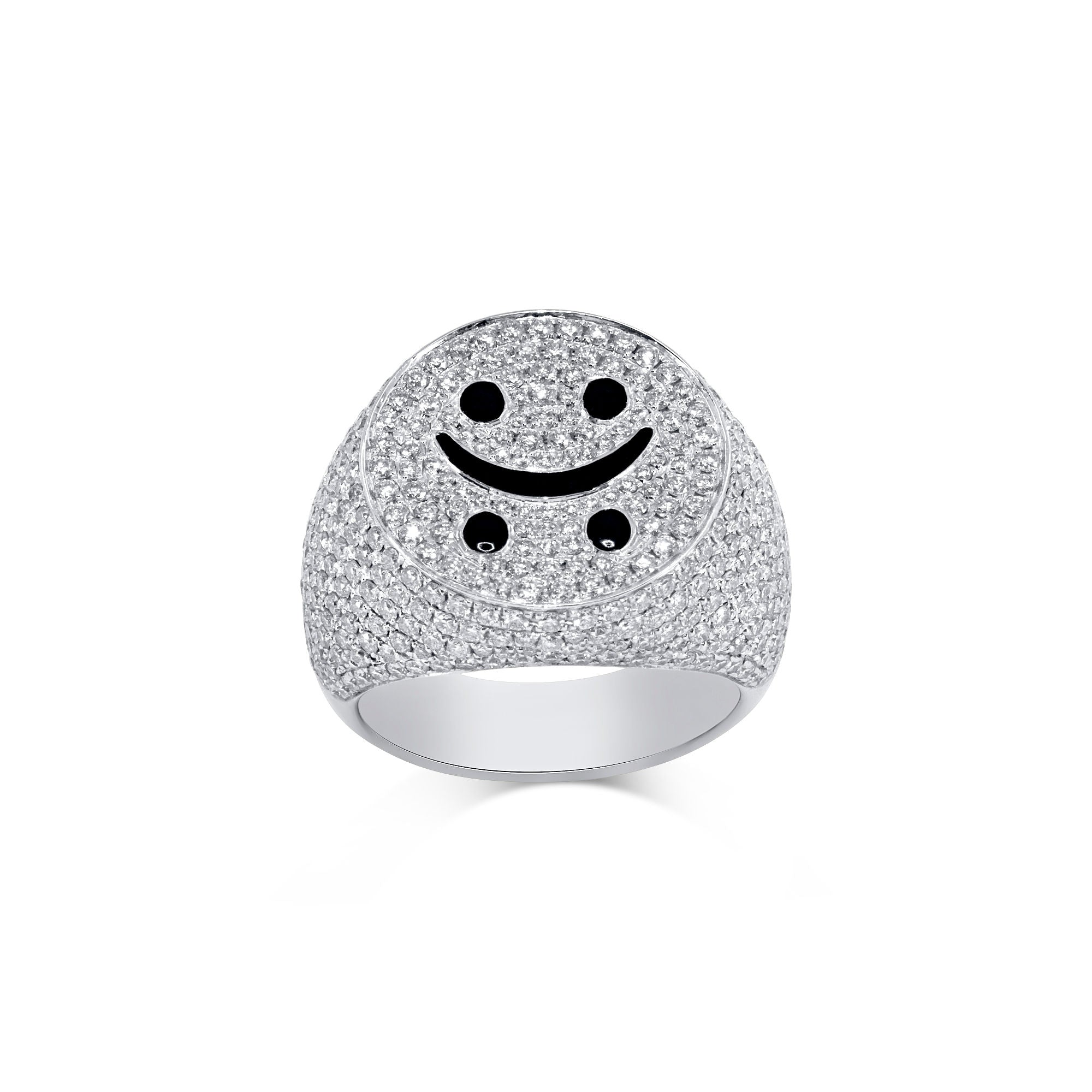 Mixed Feelings 14K Gold Ring w. Diamonds