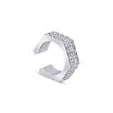 Bolt 14K Guld Earcuff m. Diamanter