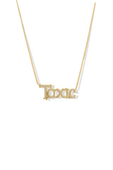 Play Toxic 18K Gold Necklace w. Diamonds