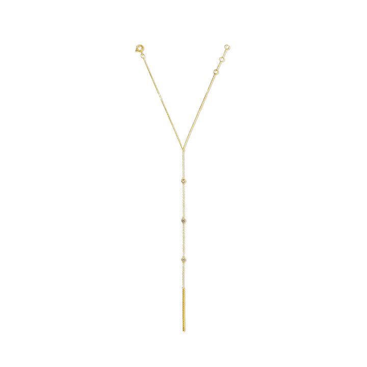 Mini 18K Gold Handchain w. Diamonds