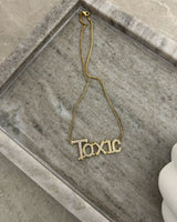 Play Toxic 18K Gold Necklace w. Diamonds